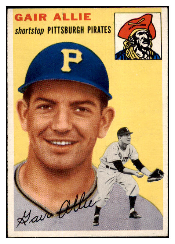 1954 Topps Baseball #179 Gair Allie Pirates EX-MT 455835