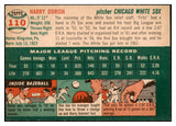 1954 Topps Baseball #110 Harry Dorish White Sox EX-MT 455957