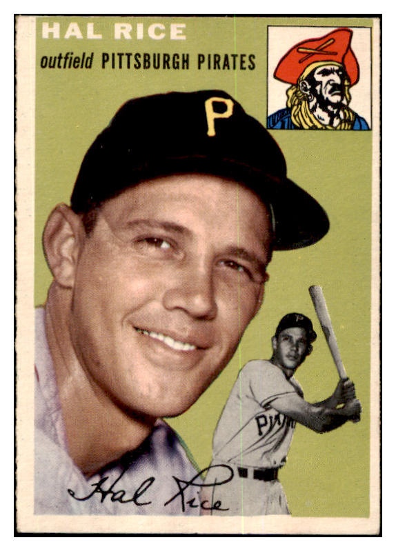 1954 Topps Baseball #095 Hal Rice Pirates EX-MT 455979