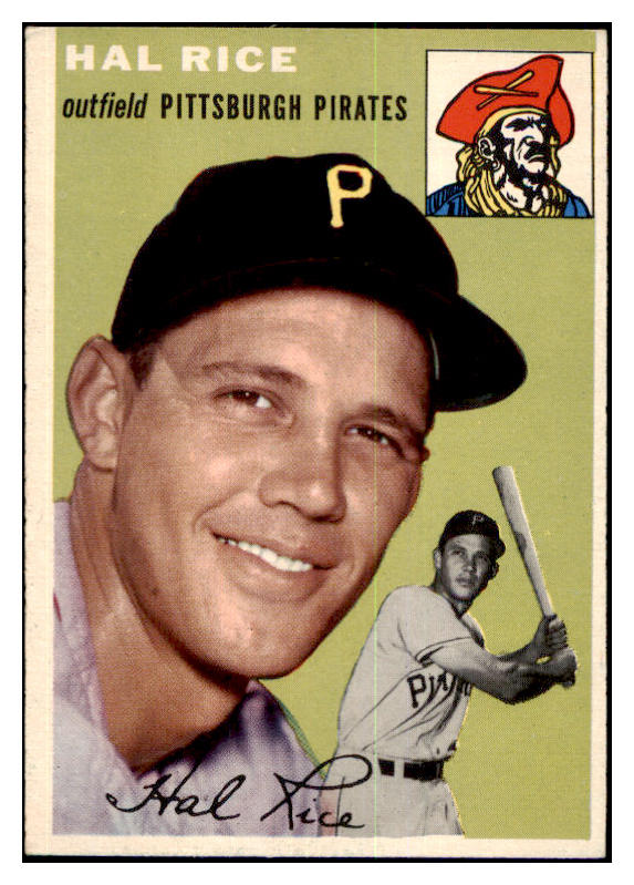 1954 Topps Baseball #095 Hal Rice Pirates EX-MT 455980