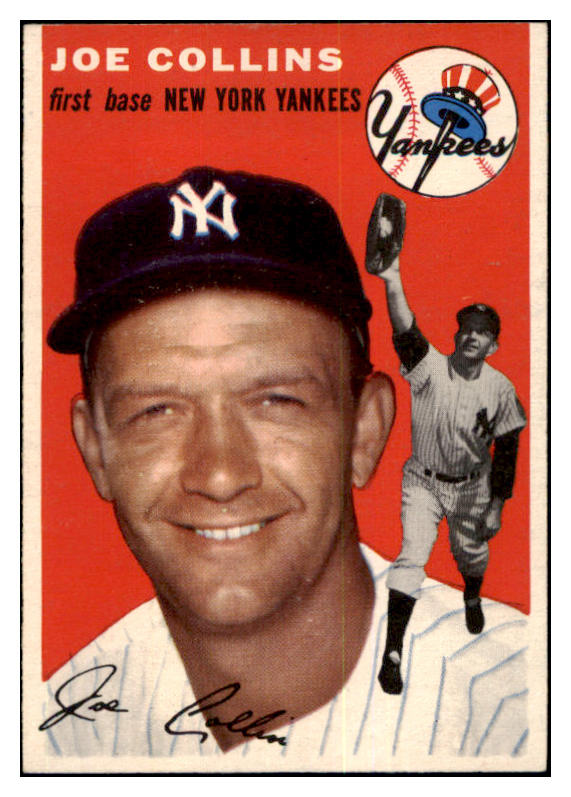 1954 Topps Baseball #083 Joe Collins Yankees NR-MT 455998