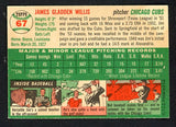 1954 Topps Baseball #067 Jim Willis Cubs NR-MT 456020
