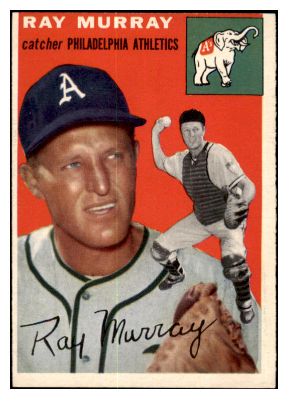 1954 Topps Baseball #049 Ray Murray A's EX-MT 456045