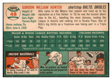 1954 Topps Baseball #048 Billy Hunter Orioles EX-MT 456046