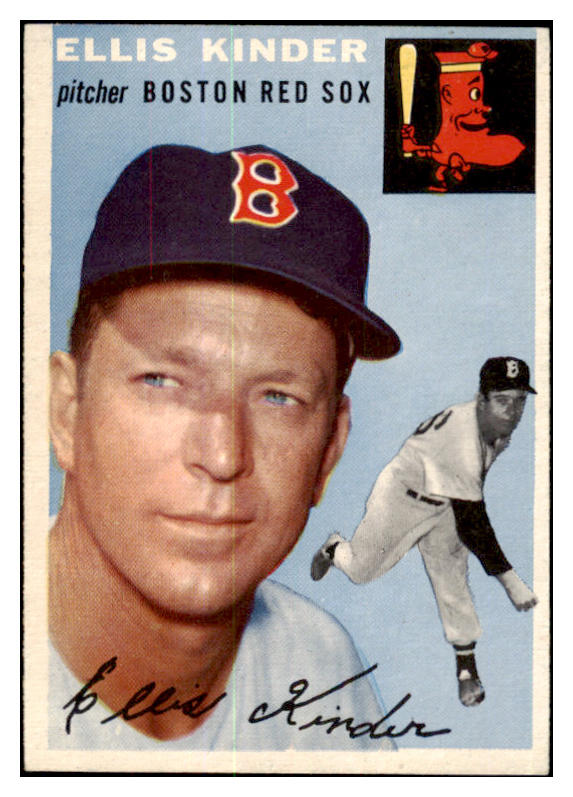 1954 Topps Baseball #047 Ellis Kinder Red Sox NR-MT 456047