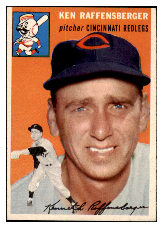 1954 Topps Baseball #046 Ken Raffensberger Reds NR-MT 456049