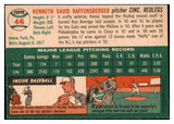 1954 Topps Baseball #046 Ken Raffensberger Reds NR-MT 456049