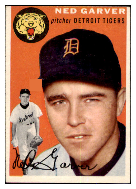 1954 Topps Baseball #044 Ned Garver Tigers EX-MT 456056