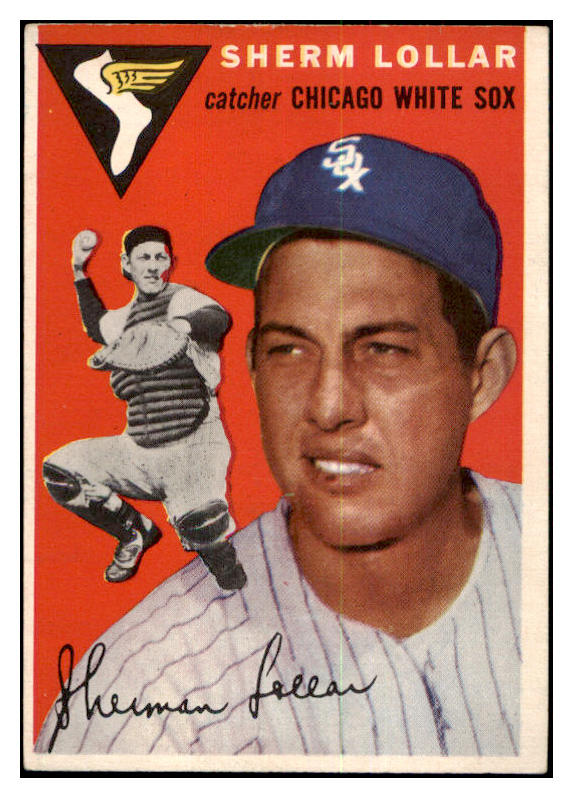 1954 Topps Baseball #039 Sherm Lollar White Sox EX-MT 456066