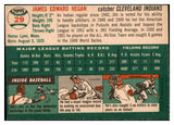 1954 Topps Baseball #029 Jim Hegan Indians EX-MT 456082