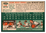1954 Topps Baseball #012 Del Crandall Braves EX-MT 456103