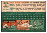 1954 Topps Baseball #008 Bobby Young Orioles EX-MT 456105