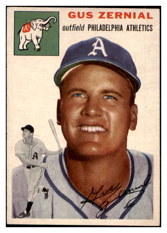 1954 Topps Baseball #002 Gus Zernial A's NR-MT 456111