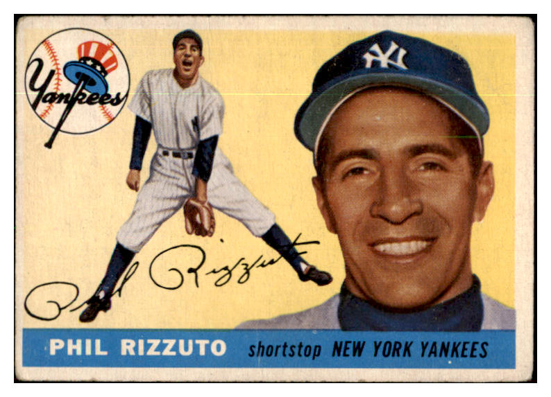 1955 Topps Baseball #189 Phil Rizzuto Yankees GD-VG 456133