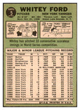 1967 Topps Baseball #005 Whitey Ford Yankees EX+/EX-MT 456139