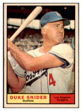 1961 Topps Baseball #443 Duke Snider Dodgers EX-MT 456154