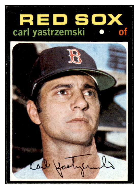 1971 Topps Baseball #530 Carl Yastrzemski Red Sox EX-MT 456175