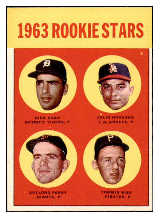 1963 Topps Baseball #169 Gaylord Perry Giants NR-MT 456214
