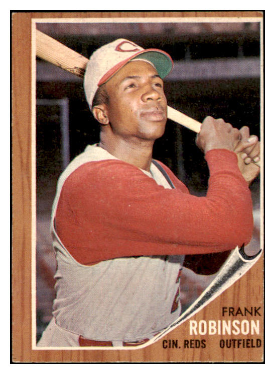 1962 Topps Baseball #350 Frank Robinson Reds VG-EX 456220
