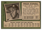 1971 Topps Baseball #230 Willie Stargell Pirates VG-EX 456259