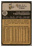 1973 Topps Baseball #245 Carl Yastrzemski Red Sox Good 456268