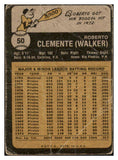 1973 Topps Baseball #050 Roberto Clemente Pirates Poor 456273