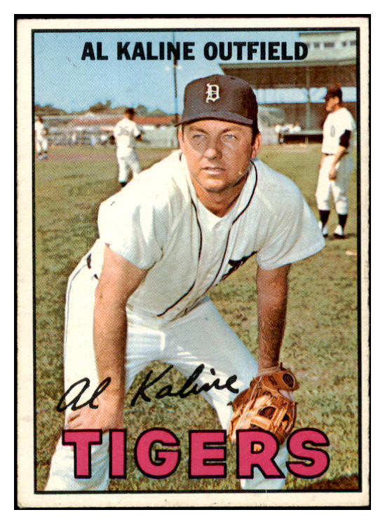 1967 Topps Baseball #030 Al Kaline Tigers EX-MT 456309