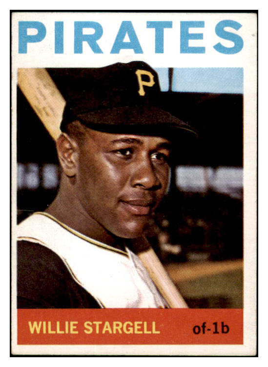 1964 Topps Baseball #342 Willie Stargell Pirates EX+/EX-MT 456335