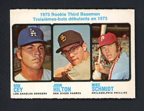 1973 O Pee Chee Baseball #615 Mike Schmidt Phillies NR-MT 456534