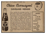 1958 Hires #011 Chico Carrasquel Indians EX-MT No Tab 456575