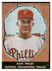 1958 Hires #012 Dave Philley Phillies EX-MT No Tab 456576