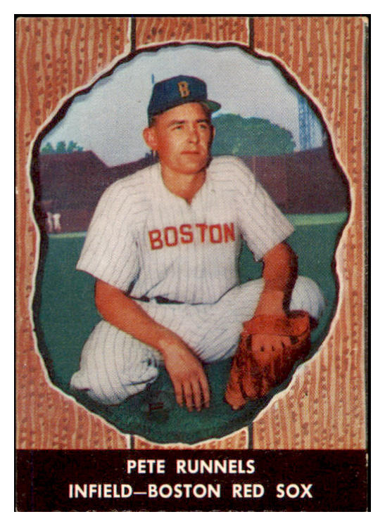 1958 Hires #038 Pete Runnels Red Sox EX-MT No Tab 456579