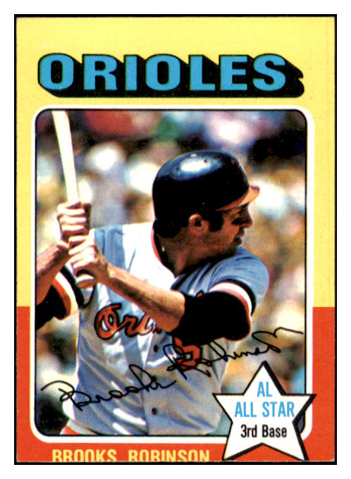 1975 Topps Mini Baseball #050 Brooks Robinson Orioles EX 456620