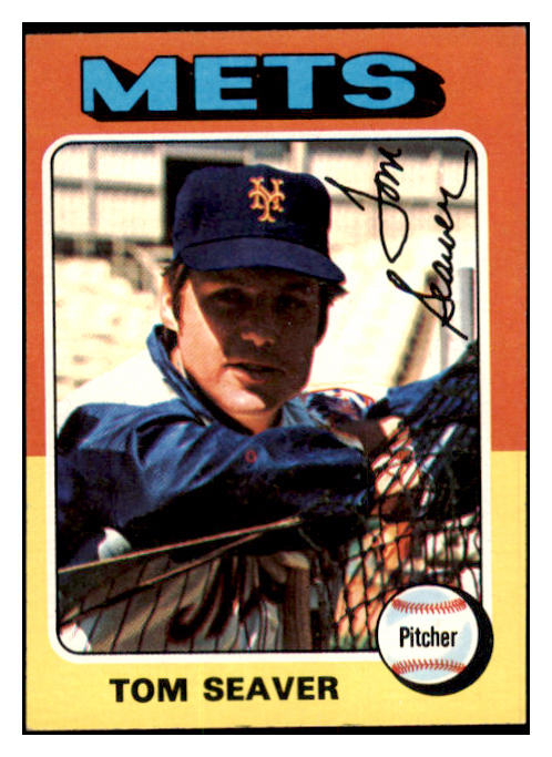 1975 Topps Mini Baseball #370 Tom Seaver Mets EX-MT 456629
