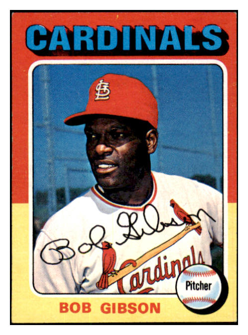 1975 Topps Mini Baseball #150 Bob Gibson Cardinals EX-MT 456644