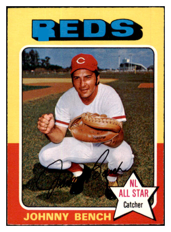 1975 O Pee Chee Baseball #260 Johnny Bench Reds NR-MT 456665