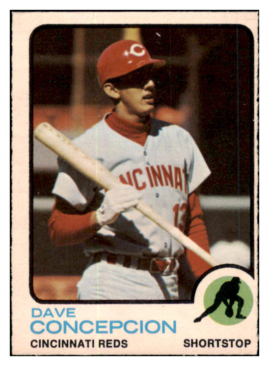 1973 O Pee Chee Baseball #554 Dave Concepcion Reds NR-MT 456717