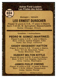 1973 O Pee Chee Baseball #624 Leo Durocher Astros NR-MT 456718