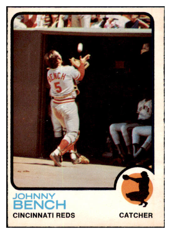 1973 O Pee Chee Baseball #380 Johnny Bench Reds NR-MT 456740