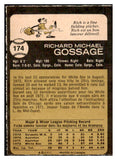 1973 O Pee Chee Baseball #174 Goose Gossage White Sox NR-MT 456748