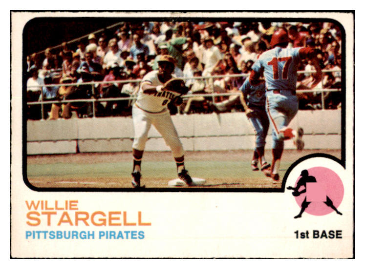 1973 O Pee Chee Baseball #370 Willie Stargell Pirates NR-MT 456766