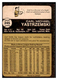 1973 O Pee Chee Baseball #245 Carl Yastrzemski Red Sox NR-MT 456769