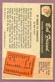 1955 Bowman Baseball #057 Bob Friend Pirates NR-MT 456824