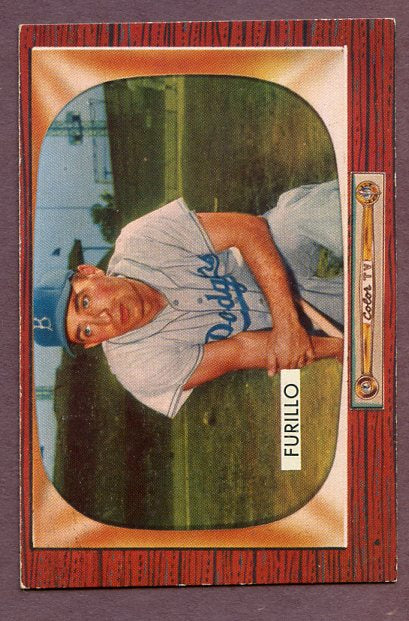 1955 Bowman Baseball #169 Carl Furillo Dodgers NR-MT 456834