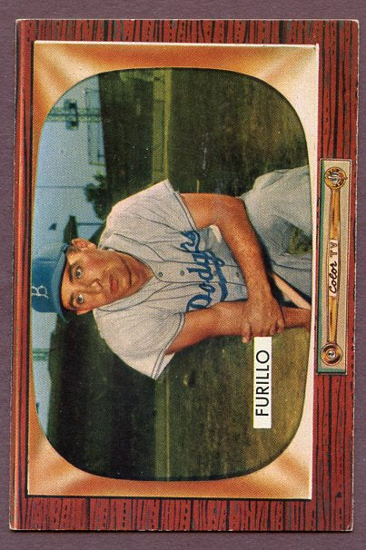 1955 Bowman Baseball #169 Carl Furillo Dodgers EX-MT 456836