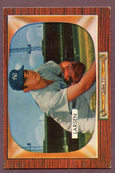 1955 Bowman Baseball #067 Don Larsen Yankees EX-MT 456890