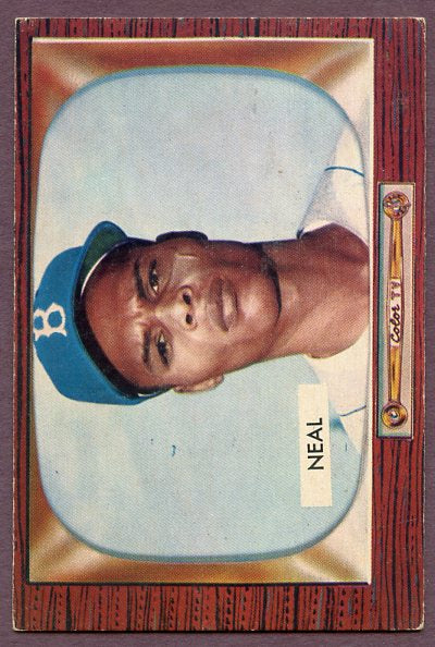 1955 Bowman Baseball #278 Charlie Neal Dodgers EX-MT 456950