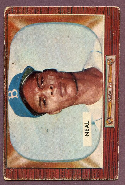 1955 Bowman Baseball #278 Charlie Neal Dodgers VG 456954