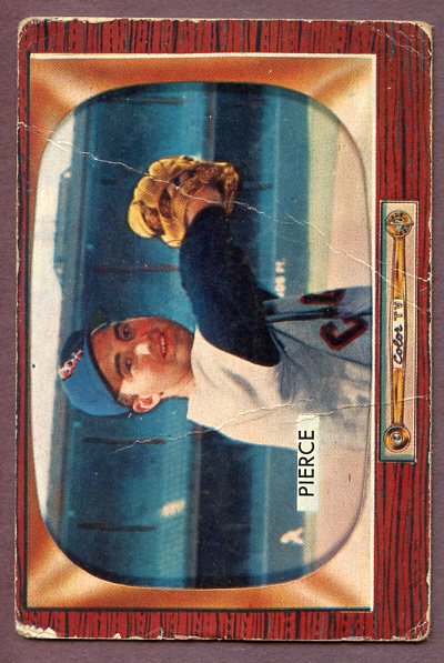 1955 Bowman Baseball #214 Billy Pierce White Sox GD-VG 456982