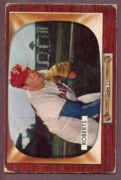 1955 Bowman Baseball #171 Robin Roberts Phillies VG 457024
